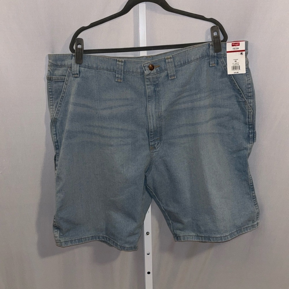 Wrangler Premium Five Star Carpenter Jean Short 46:Waist 10" Inseam